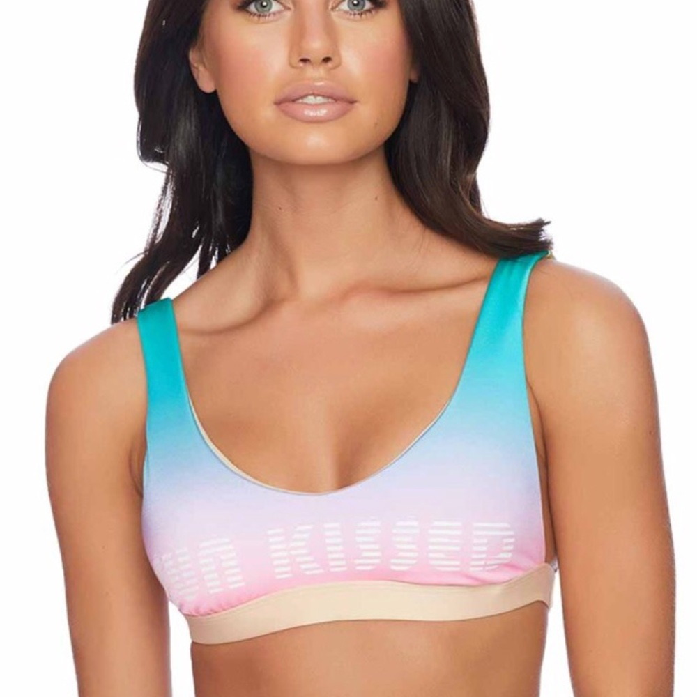 NWT Sun kissed ombré swimsuit 2 piece size xs reef - Picture 4 of 7